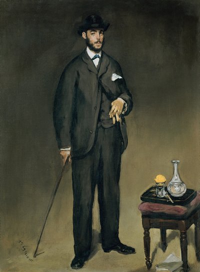 Theodore Duret by Édouard Manet
